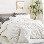 Cozy Faux Fur Queen Bedding Set, 3 Pieces