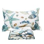 Queen Beach Themed 100% Cotton Sheet Set