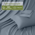 Egyptian Cotton King Size Sheet Set - 600 Thread Count