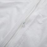 Washed Cotton Queen Duvet Cover Set, White