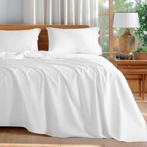 Shilucheng Luxury 100% Cotton King Sheet Set
