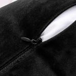 Velvet Decorative Throw Pillow Covers – Pack of 2