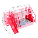 Doll Bunk Bed Set for Miniature Homes