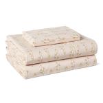 Organic Cotton Kids' Twin Sheet Set - Pale Pink Fox