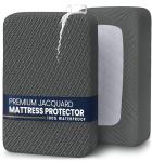 Utopia Bedding Twin Waterproof Mattress Protector - Gray