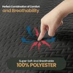 Utopia Bedding Twin Waterproof Mattress Protector - Gray