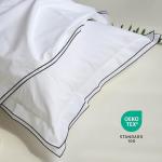 Ranznaz White Cotton Pillow Shams Set of 2