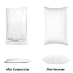 EIUE Hotel Collection Soft Microfiber Bed Pillows 2-Pack