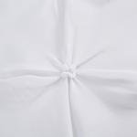 Vaulia White Microfiber Pinch Pleat Pillow Shams 2 Pack