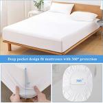 Twin Size Waterproof Mattress Protector Set - 2 Pack