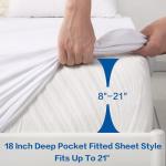 Waterproof Cooling Queen Mattress Protector Pad