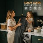 Utopia Bedding Twin Waterproof Mattress Protector - Gray