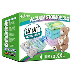 Extra Large Vacuum Storage Bags for Bedding (4 Pack)