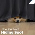 Martex Black Microfiber Full Ruffle Bed Skirt