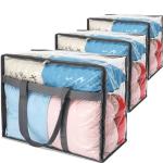 Large Clear Storage Bags for Bedding and More