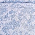 WONGS Blue Botanical Quilt Set Queen Size