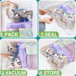 Extra Large Vacuum Storage Bags for Bedding (4 Pack)