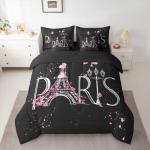 Feelyou Eiffel Tower 7-Piece Comforter Set
