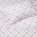 Kid's Twin Microfiber Sheet Set - Peony Pink Kitties