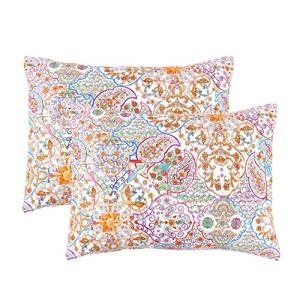 Boho Chic Cotton Pillow Cases Set of 2