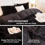 Cozy Faux Fur Bed Set with Velvet Comforter