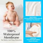 Twin Waterproof Mattress Protector in Soft Cotton