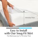Twin Waterproof Mattress Protector in Soft Cotton