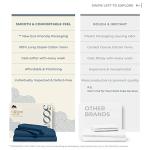 500 Thread Count Split King Sheets Set - Teal