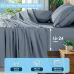 Luxurious Egyptian Cotton Sheet Set, Queen Size