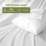 Luxurious 600 Thread Count Egyptian Cotton Queen Sheets