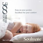 500 Thread Count Split King Sheets Set - Teal