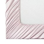 Blush Pink Satin Sheet Set - Full Size