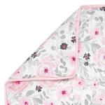 Blossom Pink Floral 3-Piece Baby Crib Set
