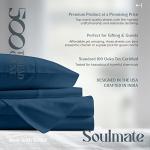500 Thread Count Split King Sheets Set - Teal