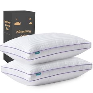 Queen Size Hotel-Quality Adjustable Loft Pillows Set