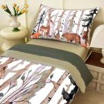 Woodland Animal Toddler Bedding Set for Kids