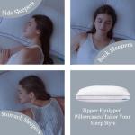 Queen Size Hotel-Quality Adjustable Loft Pillows Set