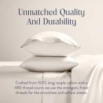 Brooklinen Luxury Cotton Duvet Cover, Full/Queen, Cream