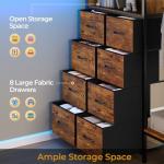 Stylish Full Over Twin Bunk Bed with Storage