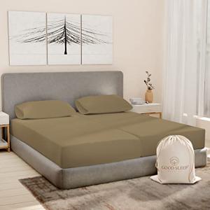 Luxury Egyptian Cotton Split King Sheet Set