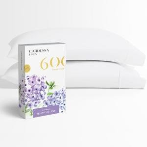 Luxury 600 Thread Count Egyptian Cotton Pillowcases