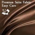 Queen Size Luxury Satin Sheet Set, 4 Pieces