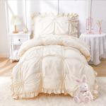 Wowelife 4-Piece Floral Toddler Bedding Set