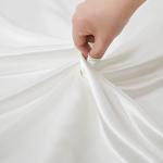 Dark Grey Mulberry Silk Satin Sheet Set