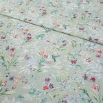 Sage Green Floral King Size Sheet Set