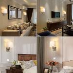 Wall Mount Light with Dimmer and USB Ports