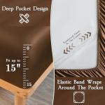 Queen Size Luxury Satin Sheet Set, 4 Pieces