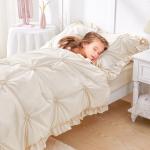 Wowelife 4-Piece Floral Toddler Bedding Set