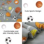 David's Kids 4 Piece Soft Sports Toddler Bedding Set
