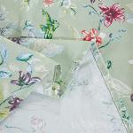 Sage Green Floral King Size Sheet Set